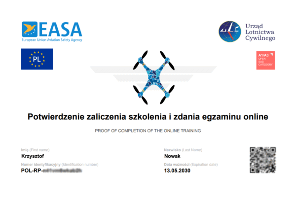Oficjalne Pytania i Odpowiedzi Egzamin ULC 2025: Licencja na drona A1/A3 w Polsce - obrazek 3
